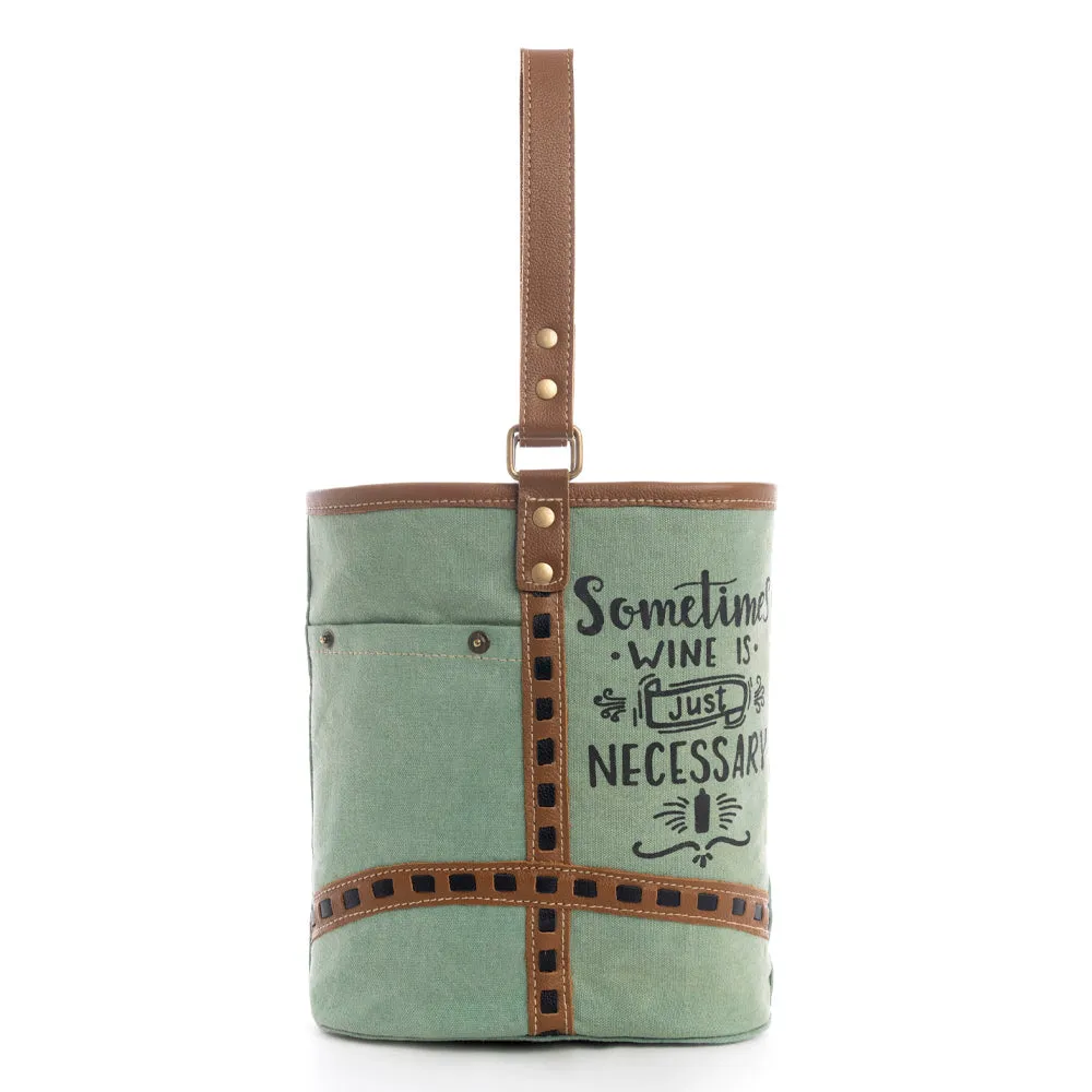 Sometimes Double Wine Bag sold by Myra Bag