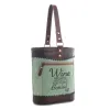 Bottled Up Double Wine Bag sold by Myra Bag