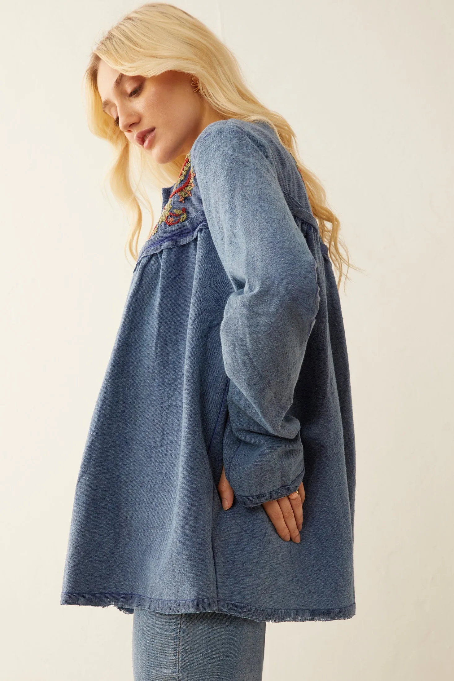 Hazel Anne Embroidered Jacket sold by Myra Bag product image thumbnail 3