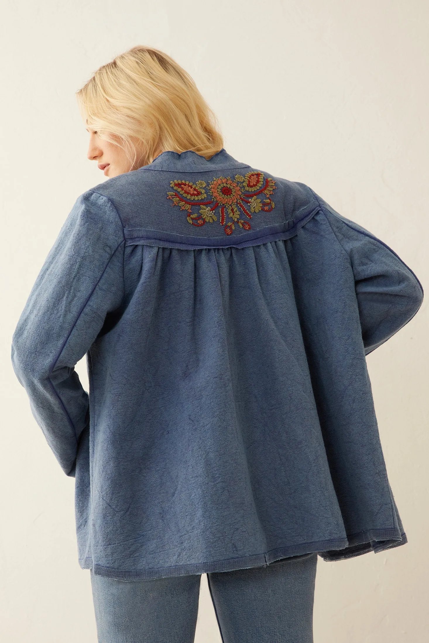 Hazel Anne Embroidered Jacket sold by Myra Bag product image thumbnail 4