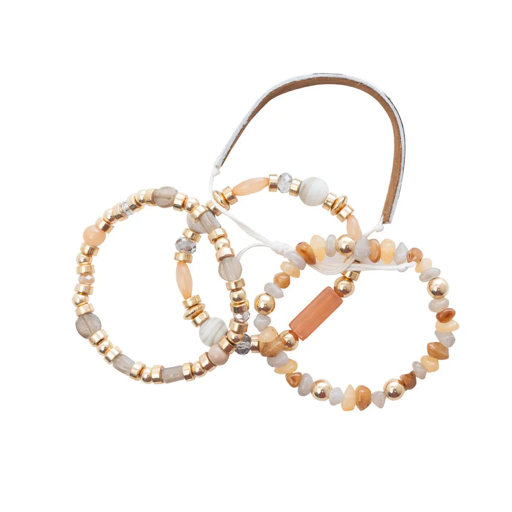 Keilana Stacked Bracelet sold by Myra Bag product image thumbnail 2