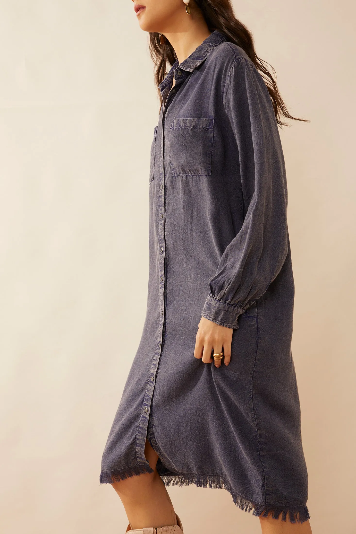 April Snow Button Dress sold by Myra Bag product image thumbnail 4