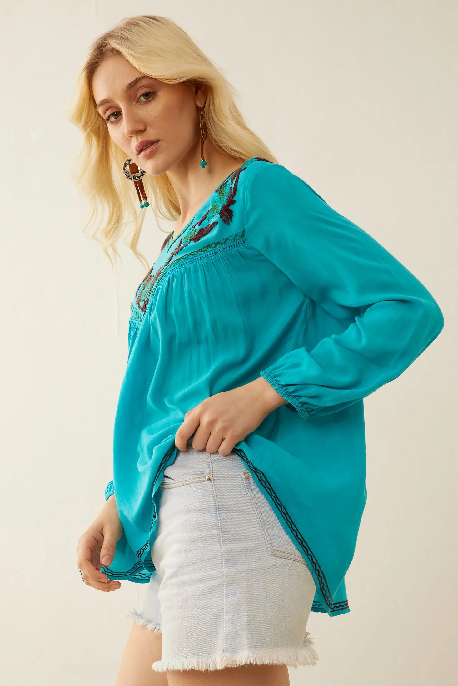 Ella's Dream Embroidered Top sold by Myra Bag product image thumbnail 3