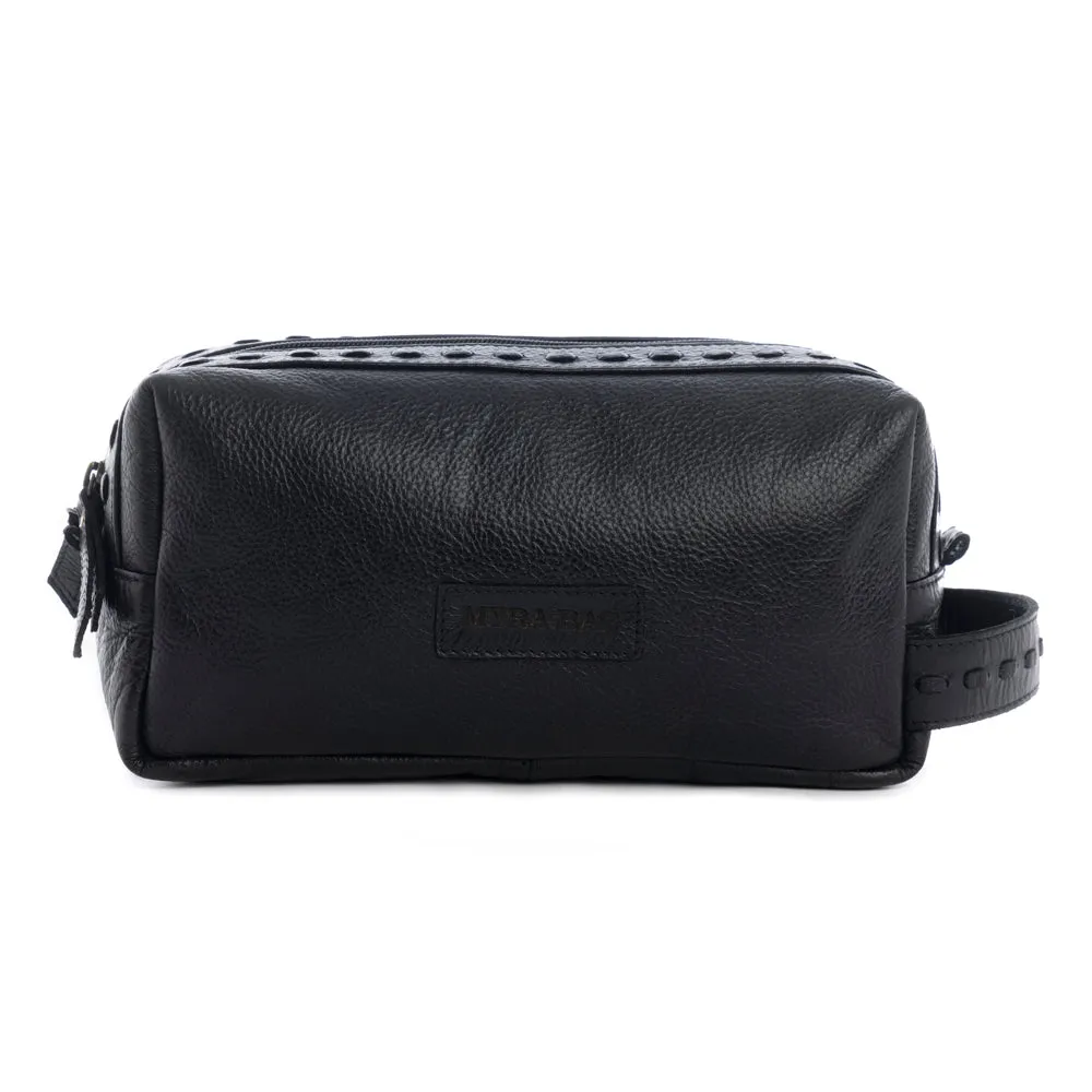 Roff Trail Toiletries Bag in Coal sold by Myra Bag