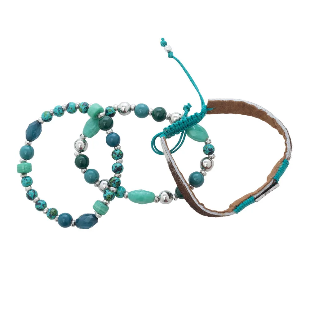 Elandra Stacked Bracelet sold by Myra Bag product image thumbnail 2