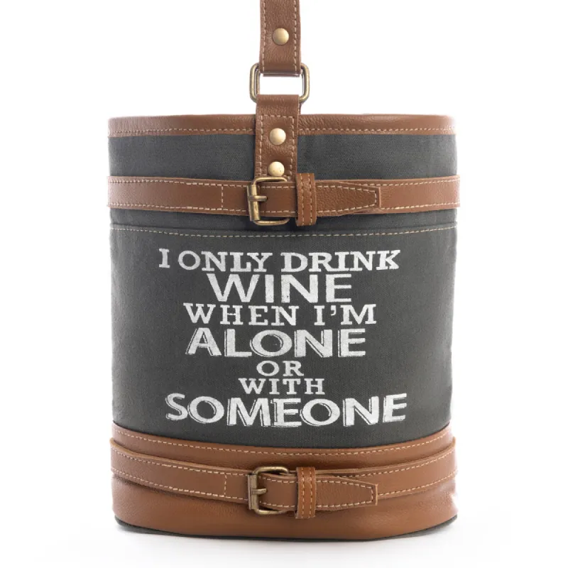 Viva Vino Double Wine Bag sold by Myra Bag