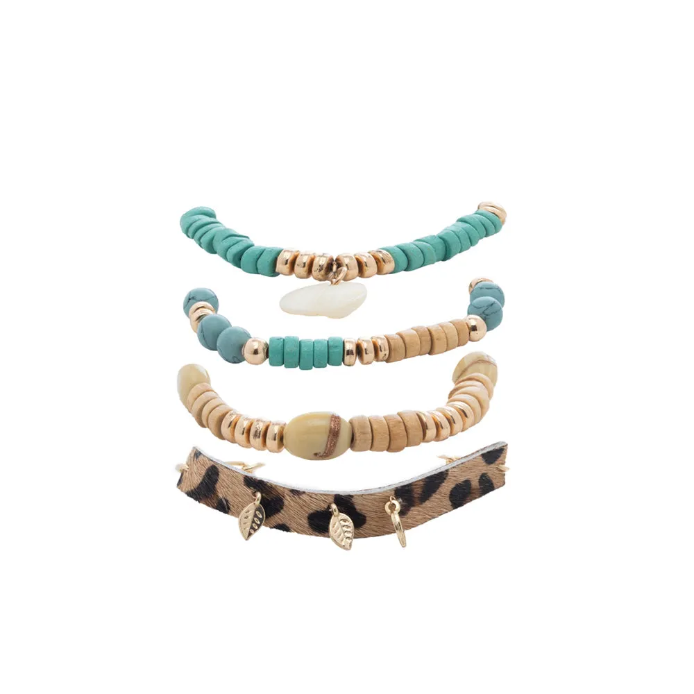 Mariquita Stacked Bracelet sold by Myra Bag
