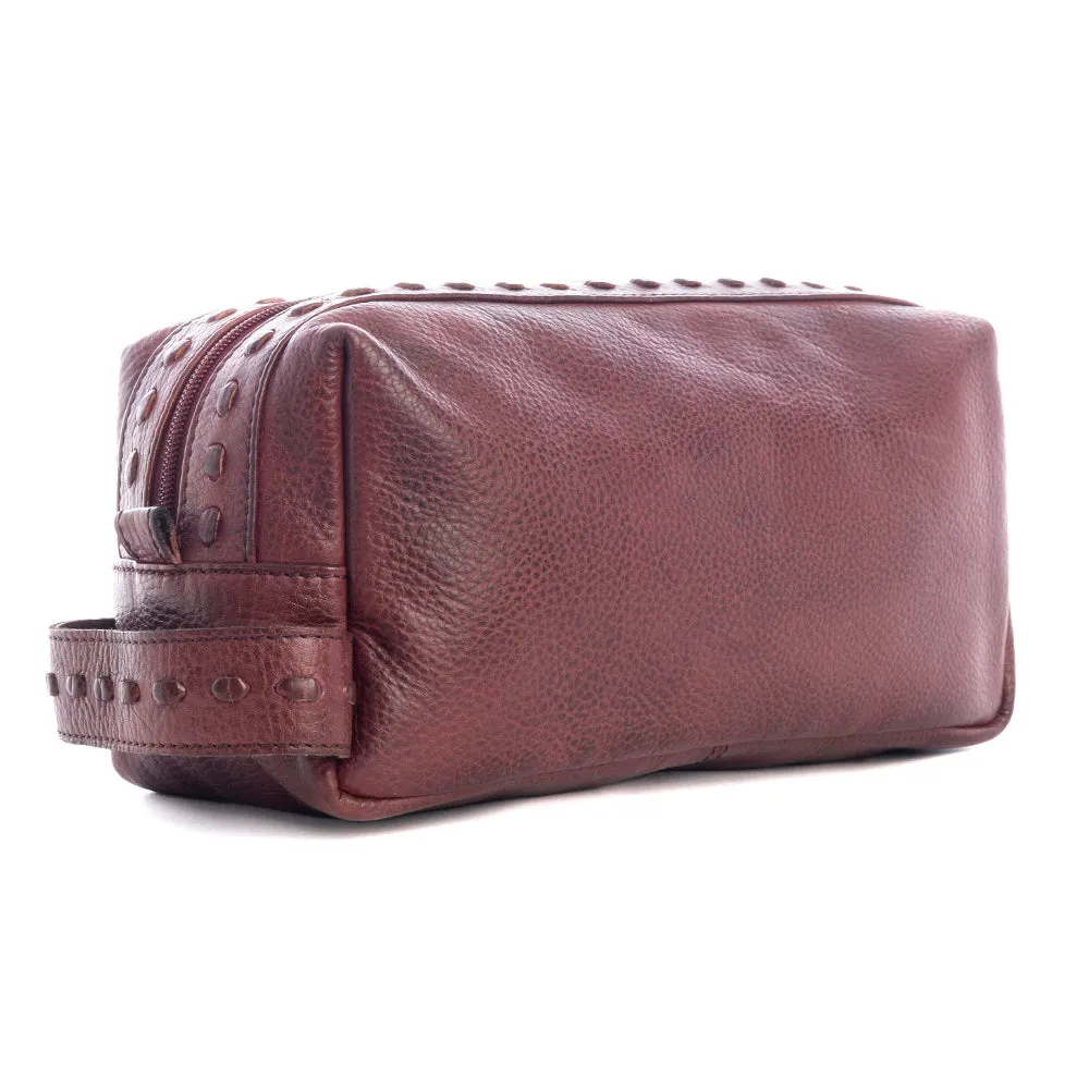 Roff Trail Toiletries Bag In Red Russet sold by Myra Bag product image thumbnail 2