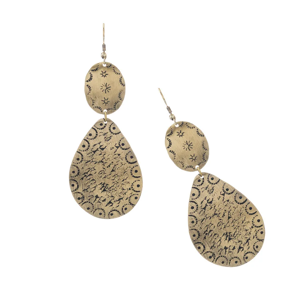 Golden Springs Earrings sold by Myra Bag product image thumbnail 2
