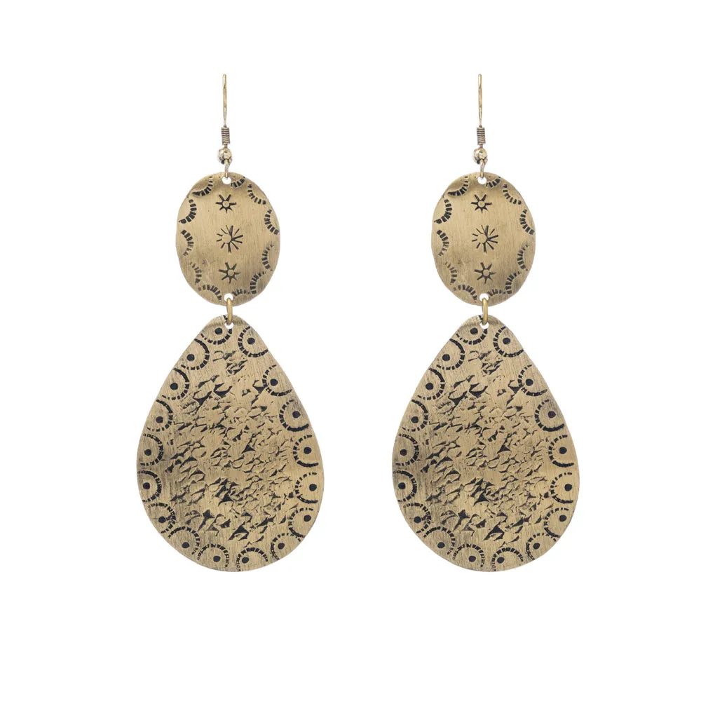 Golden Springs Earrings sold by Myra Bag