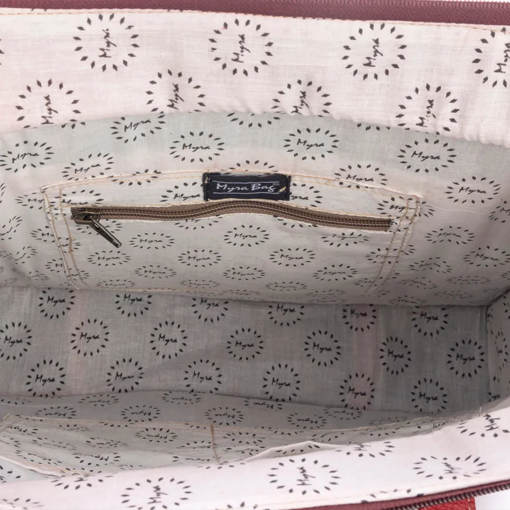 Questa Mesa Concealed-Carry Bag in Scarlet sold by Myra Bag product image thumbnail 5