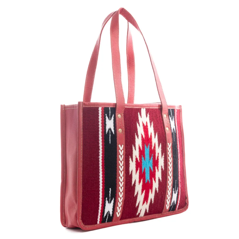 Questa Mesa Concealed-Carry Bag in Scarlet sold by Myra Bag product image thumbnail 3