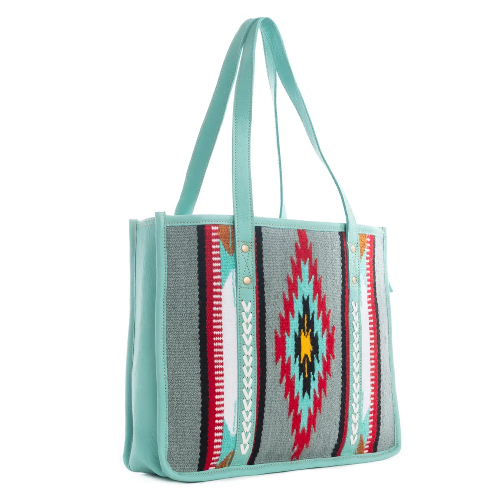 Questa Mesa Concealed-Carry Bag in Turquoise sold by Myra Bag product image thumbnail 3