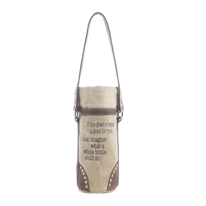 Voyage Wine Bottle Bag sold by Myra Bag