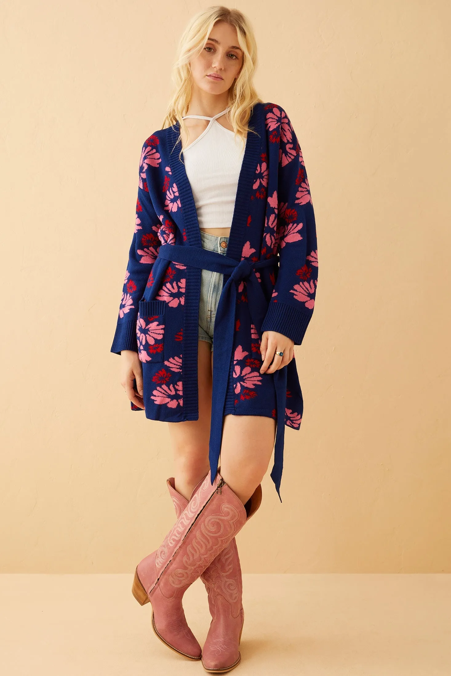 Rowan Floral Cardigan sold by Myra Bag product image thumbnail 4