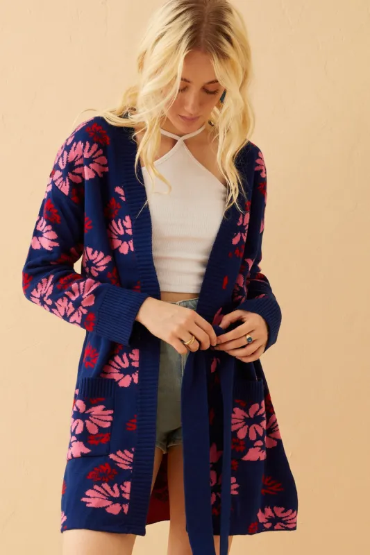 Rowan Floral Cardigan sold by Myra Bag