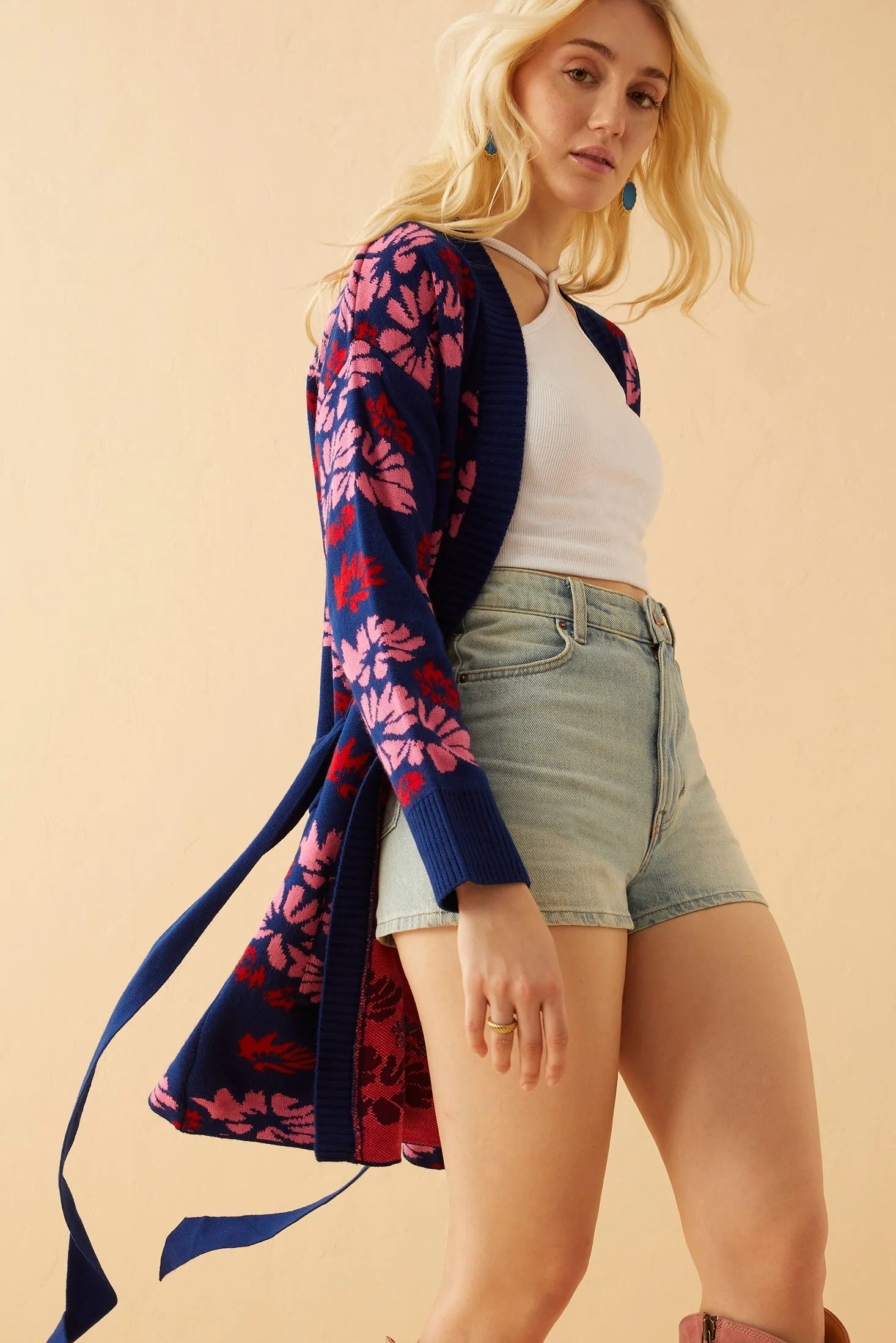 Rowan Floral Cardigan sold by Myra Bag product image thumbnail 2