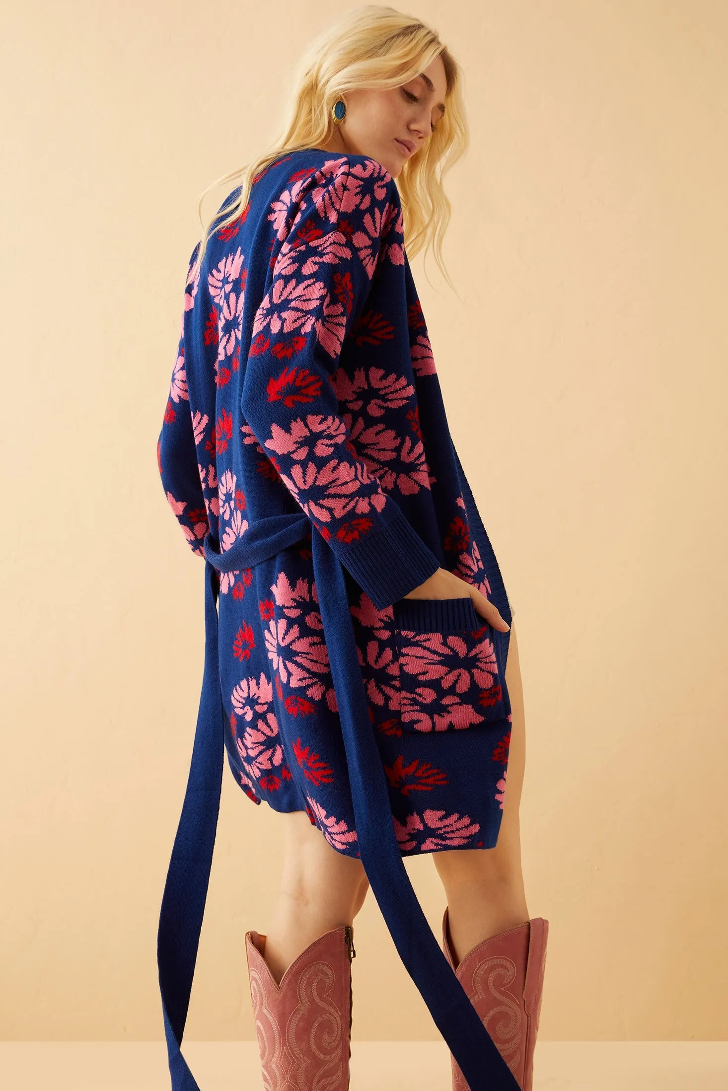 Rowan Floral Cardigan sold by Myra Bag product image thumbnail 3