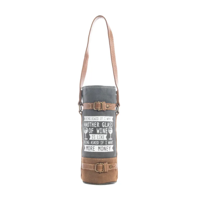 Another Glass Wine Bottle Bag sold by Myra Bag