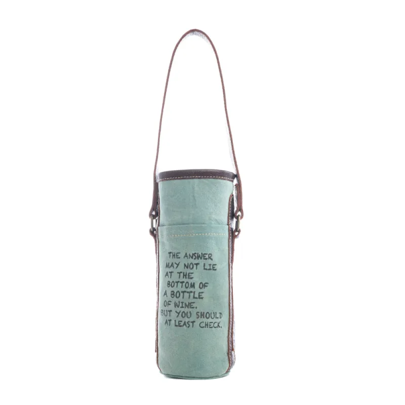 Onward Wine Bottle Bag sold by Myra Bag