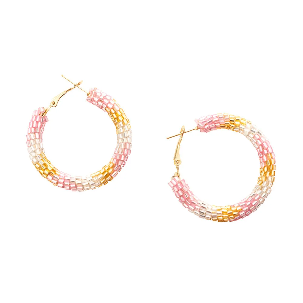 Morning Rays Hoop Earrings sold by Myra Bag product image thumbnail 2
