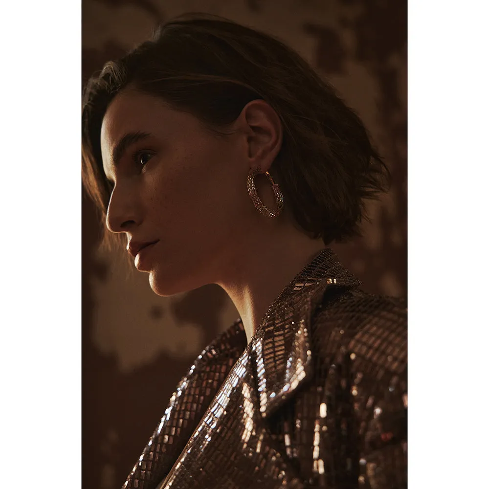 Morning Rays Hoop Earrings sold by Myra Bag product image thumbnail 3