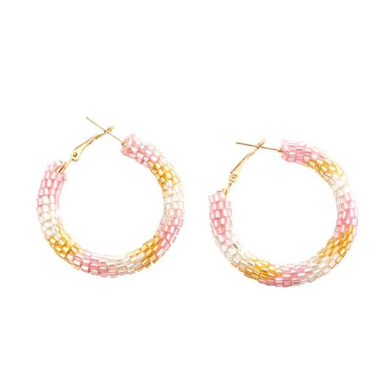Morning Rays Hoop Earrings sold by Myra Bag