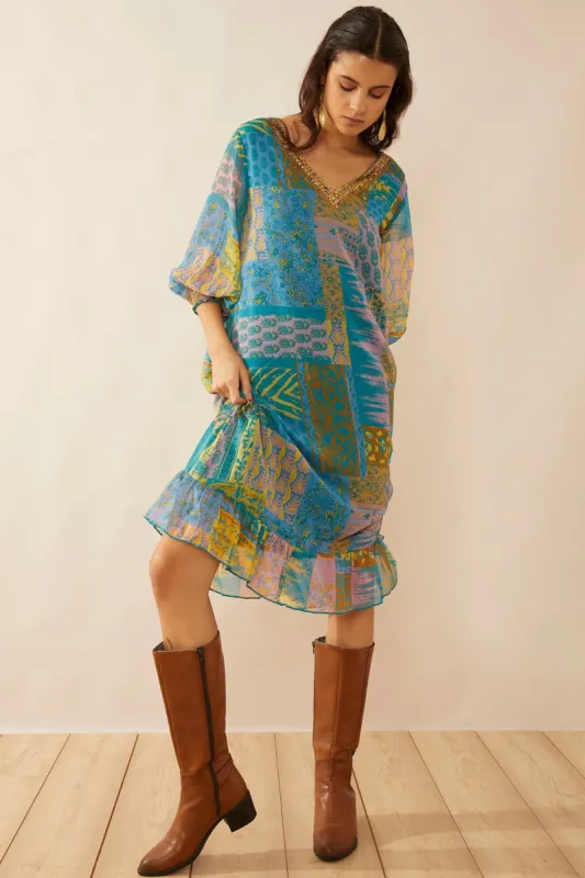 Luna Lynn Maxi Dress sold by Myra Bag