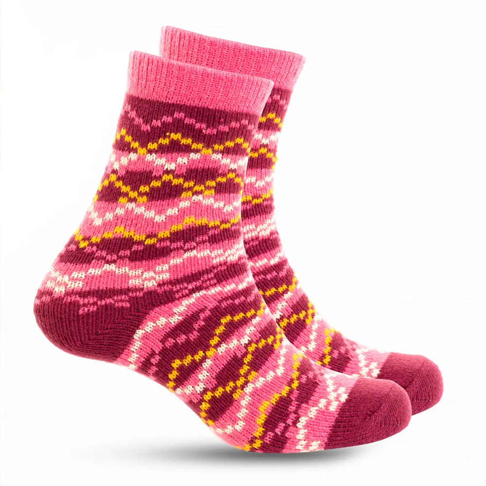 Winter Berry Patterned Socks sold by Myra Bag product image thumbnail 2