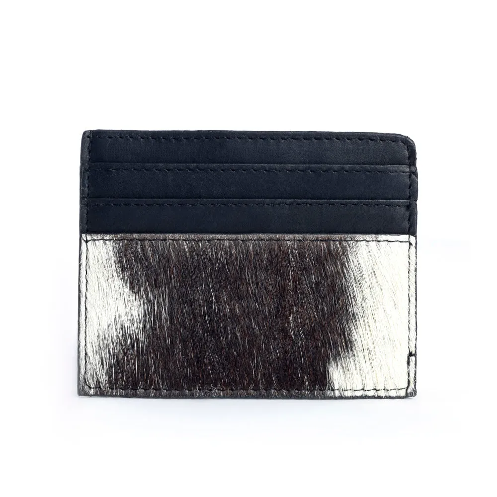 Drysonn Peak Credit Card Holder In Coal sold by Myra Bag