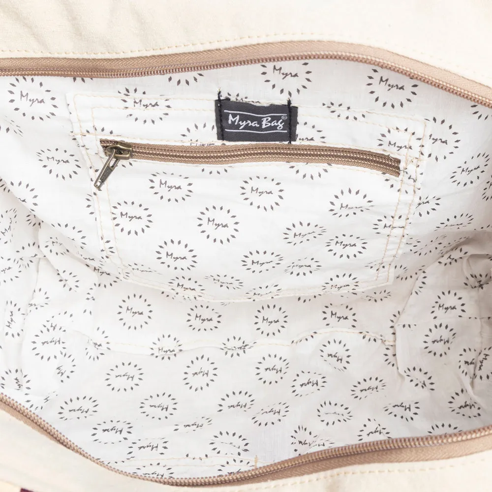 Tula Rosa Small Bag in Light Taupe sold by Myra Bag product image thumbnail 4