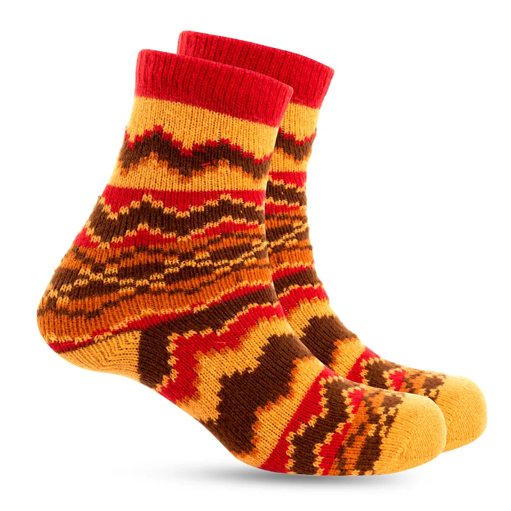 Sunset Ridge Patterned Socks sold by Myra Bag product image thumbnail 3