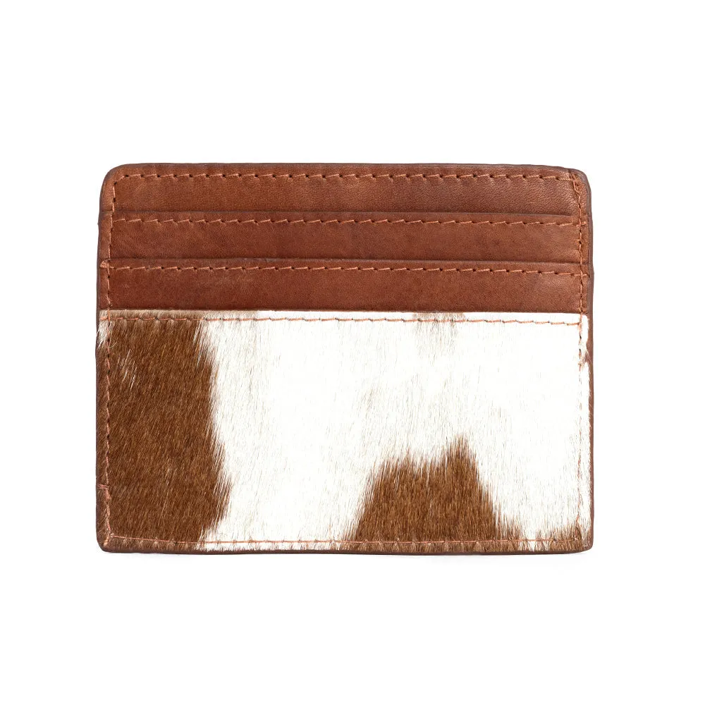 Drysonn Peak Credit Card Holder in Caramel sold by Myra Bag product image thumbnail 2