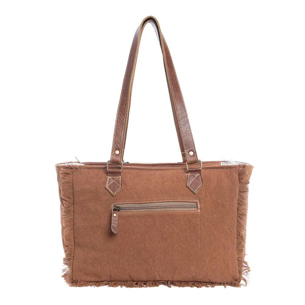 Tula Rosa Small Bag in Warm Chocolate sold by Myra Bag product image thumbnail 3