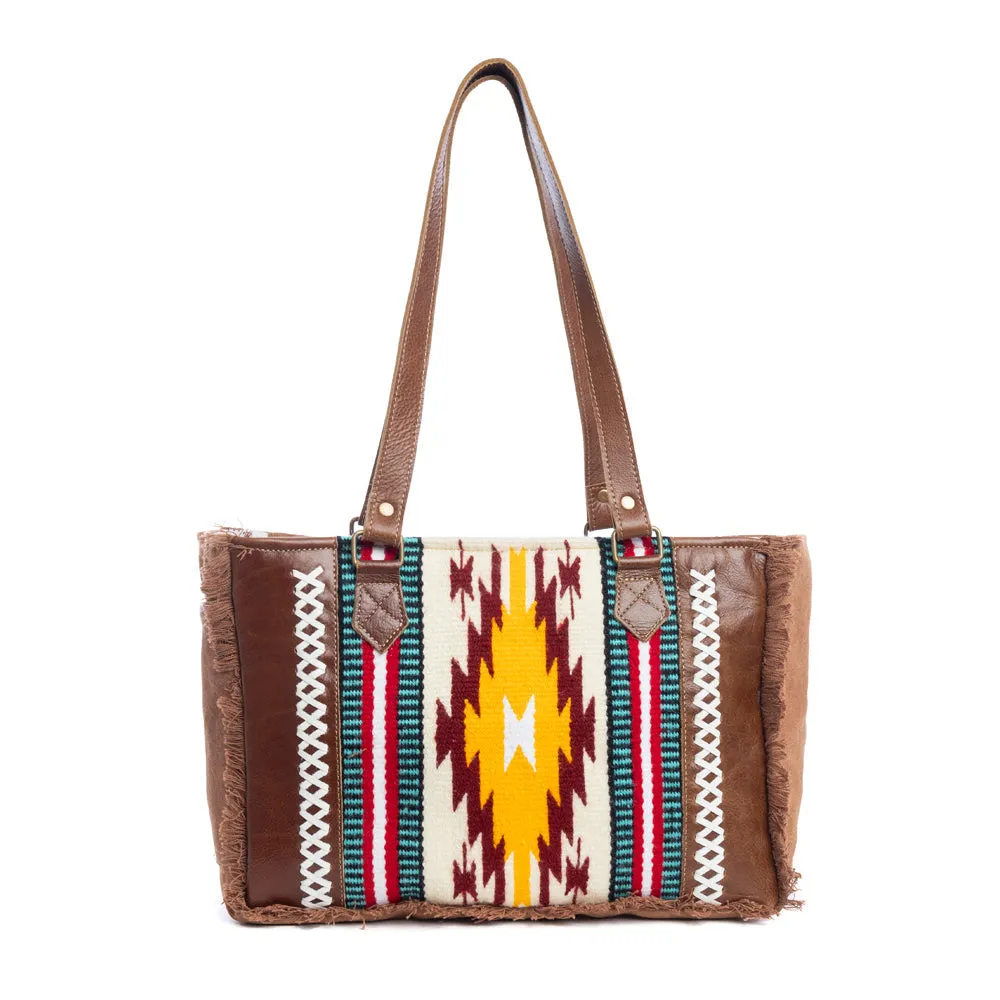 Tula Rosa Small Bag in Warm Chocolate sold by Myra Bag