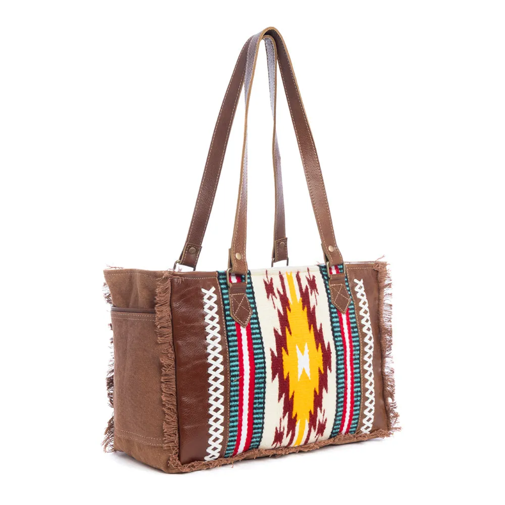 Tula Rosa Small Bag in Warm Chocolate sold by Myra Bag product image thumbnail 2