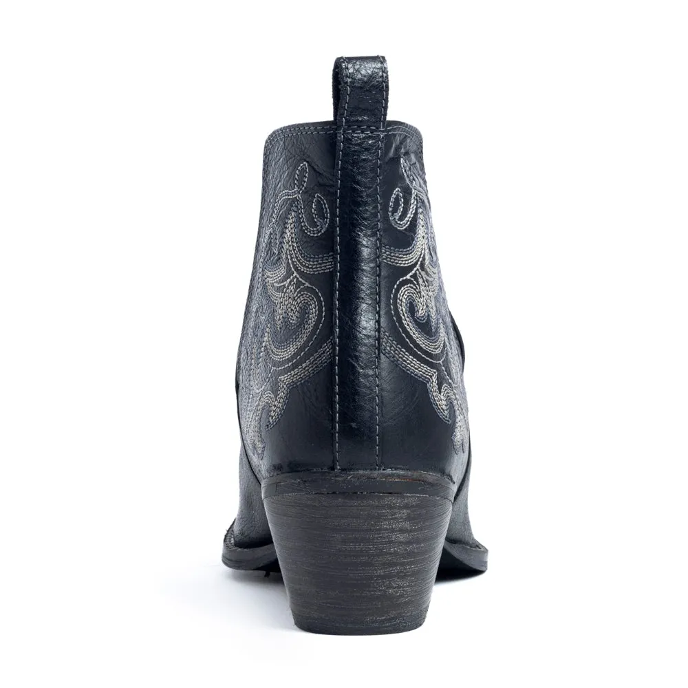 La Ponderosa Booties in Ebony sold by Myra Bag product image thumbnail 5