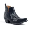 La Ponderosa Booties in Ebony sold by Myra Bag