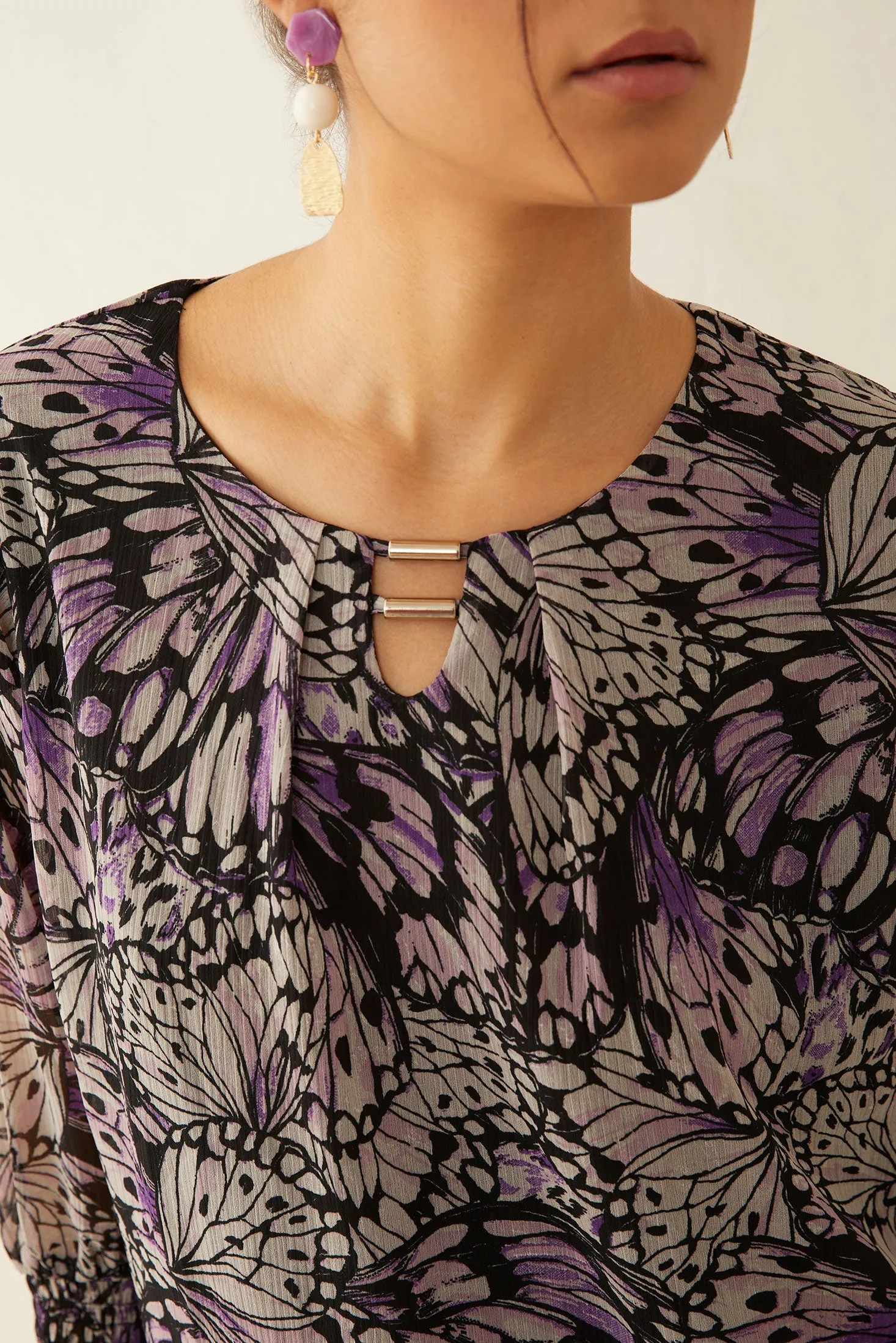Butterfly Mine Blouse Top sold by Myra Bag product image thumbnail 5