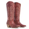 Nalejandra Boots in Cloud Red sold by Myra Bag