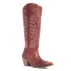 Nalejandra Boots in Cloud Red sold by Myra Bag