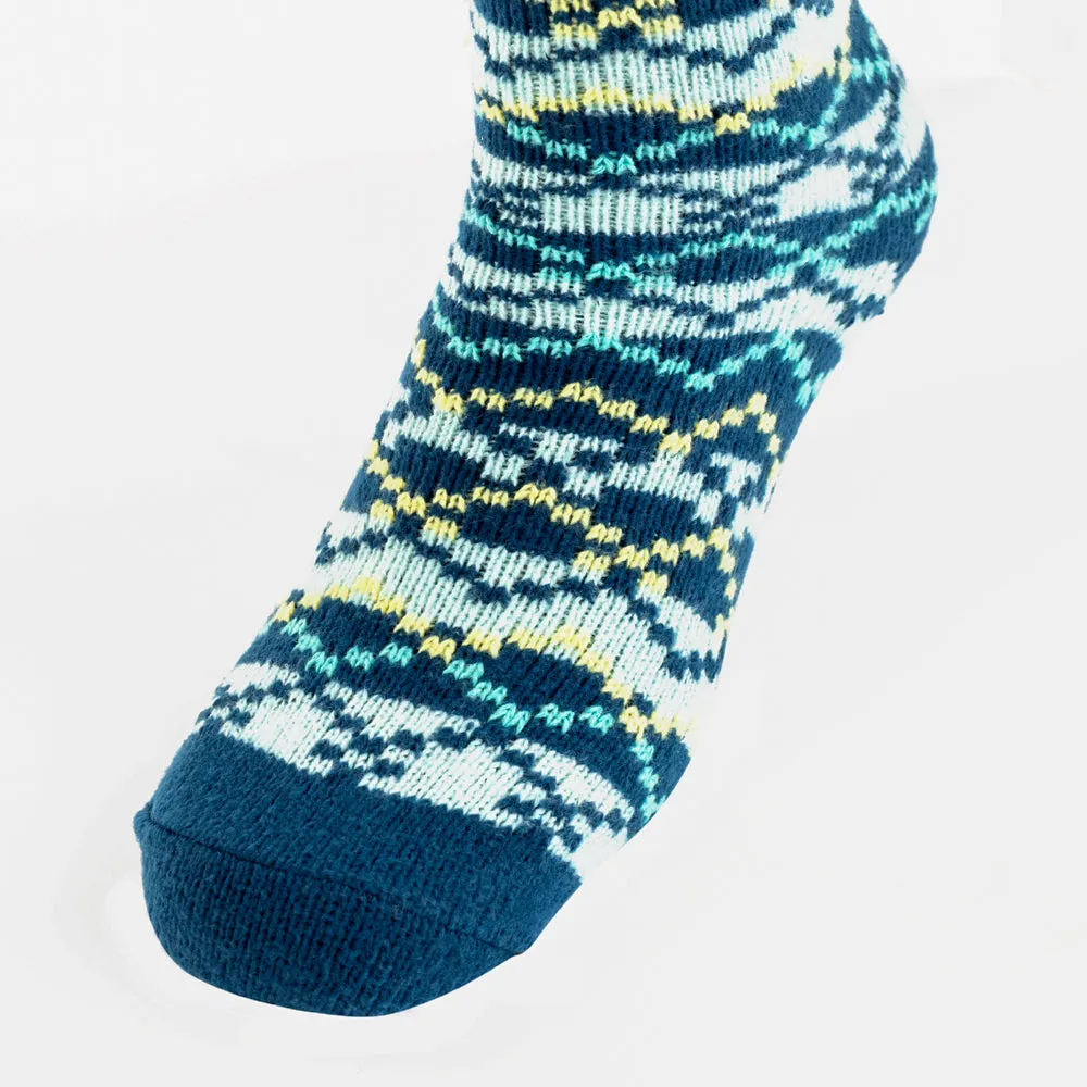 Sokker Blue Patterned Socks sold by Myra Bag product image thumbnail 2