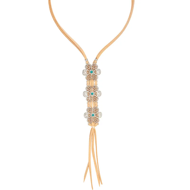 Trio las Flores Necklace sold by Myra Bag