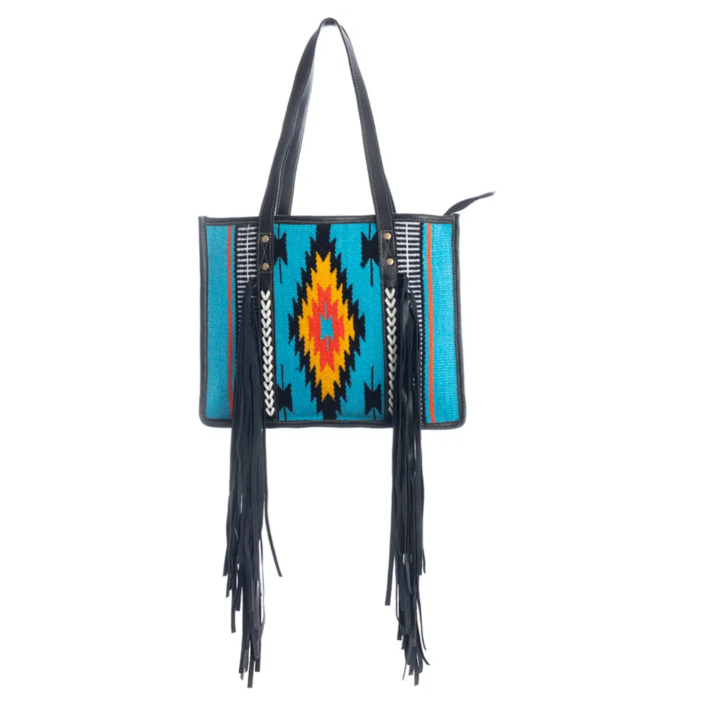 Wagon Trails Concealed-Carry Bag in Coal sold by Myra Bag product image thumbnail 2