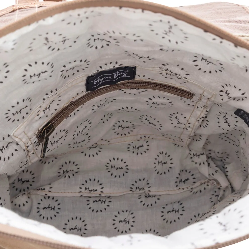 Adventure's First Step Shoulder Bag sold by Myra Bag product image thumbnail 5