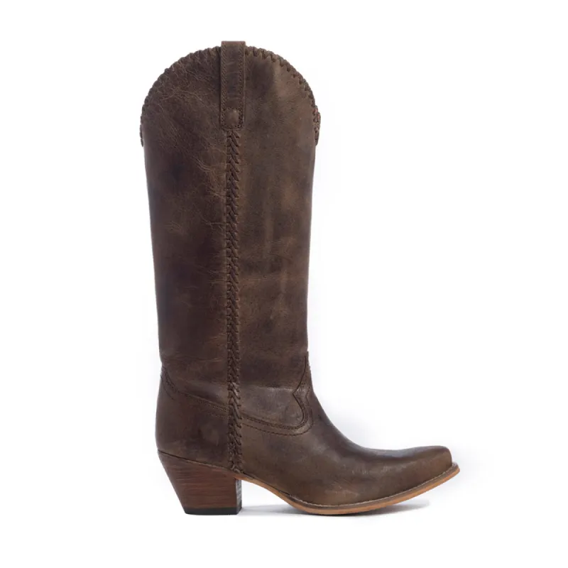 High Plains Stitched Leather Boots sold by Myra Bag