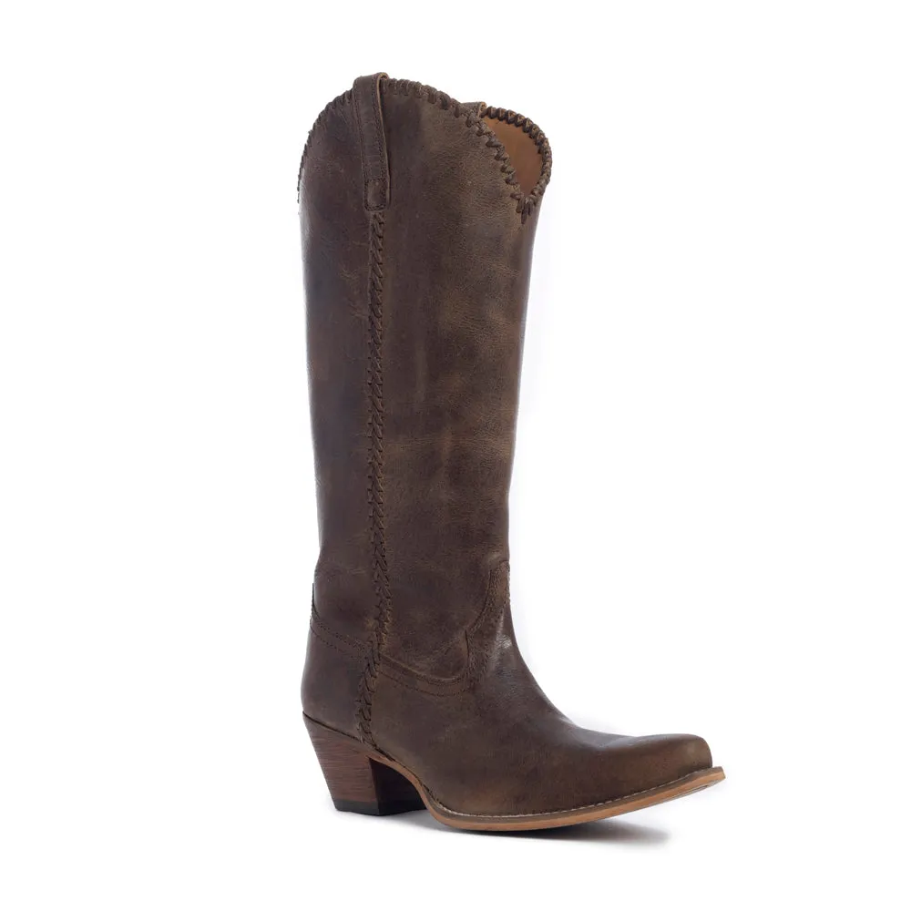 High Plains Stitched Leather Boots sold by Myra Bag product image thumbnail 2