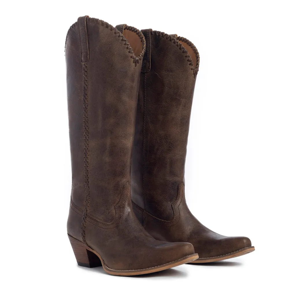 High Plains Stitched Leather Boots sold by Myra Bag product image thumbnail 3