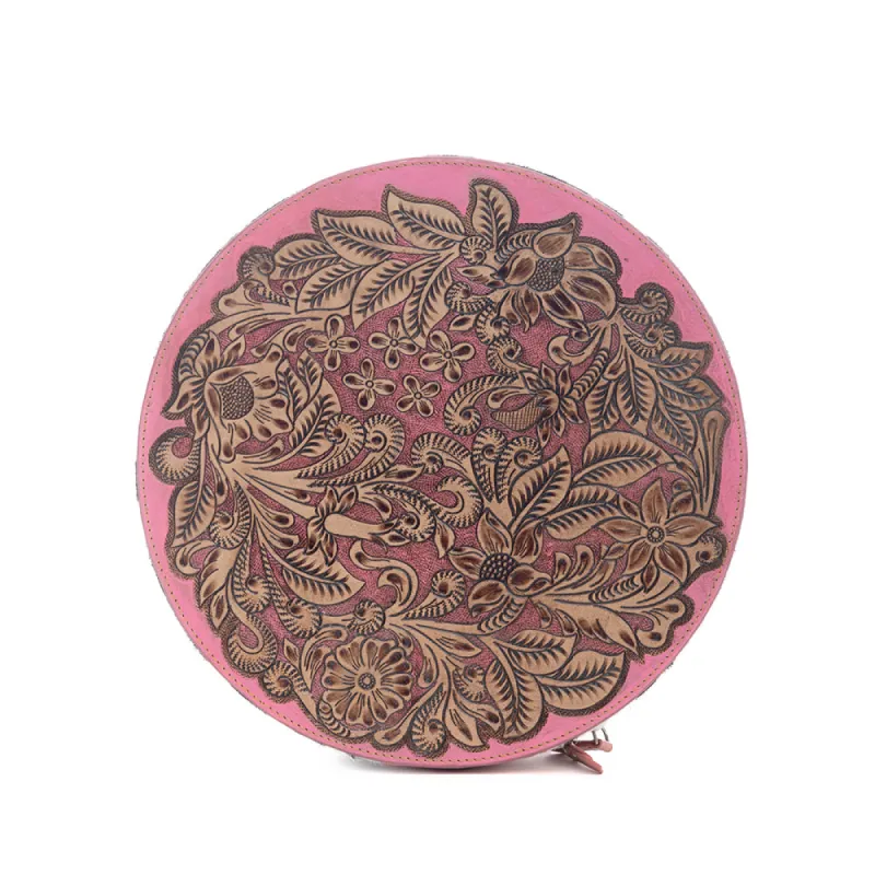 Pony Falls Round Jewelry Box sold by Myra Bag