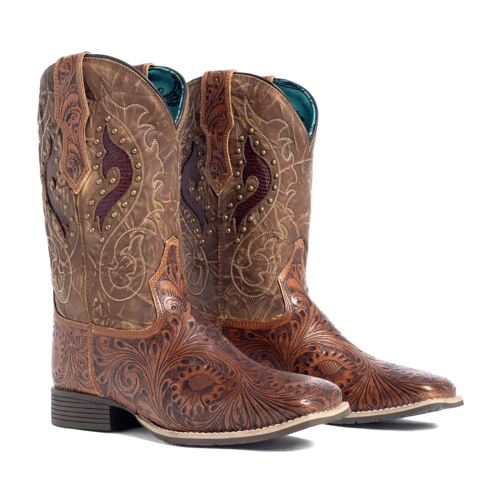 Gianna Hand-tooled Boots sold by Myra Bag product image thumbnail 3